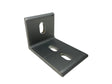 Unirac 304001 — SolarMount Serrated L‑Foot with T‑Bolt, Clear Anodized (12 Pack) - Image 1