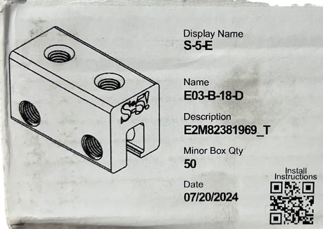 S‑5‑E — Standing Seam Clamp for Double‑Folded “Euro‑Style” Seams (Box of 50) - Image 1