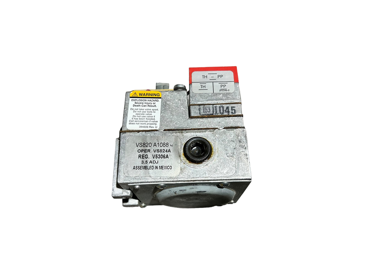 Honeywell, VS820A1088, Single Valve, Standing Pilot Combination Gas Control - FreemanLiquidators - [product_description]