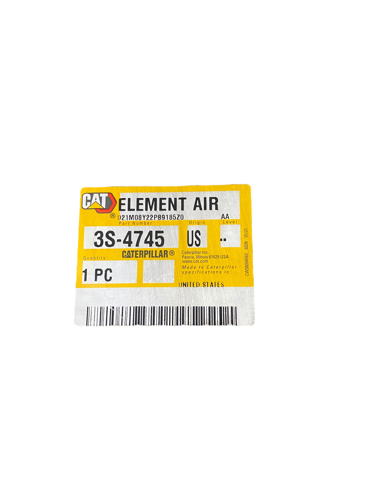 Caterpillar, 3S-4745, Element Assembly - FreemanLiquidators - [product_description]