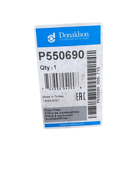 Donaldson, P550690, Spin On, Water Seperator, Fuel Filter - FreemanLiquidators - [product_description]