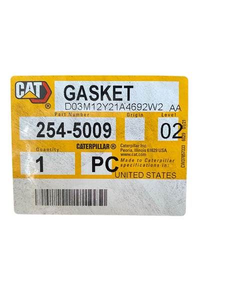 Caterpillar, 254-5009, 0.8MM THICK, COVER GASKET - Freeman Liquidators - [product_description]