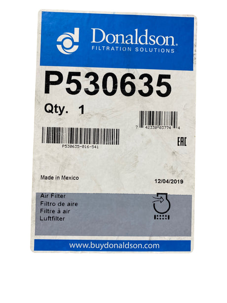 Donaldson, P530635, Primary, Round, Air Filter - Freeman Liquidators - [product_description]