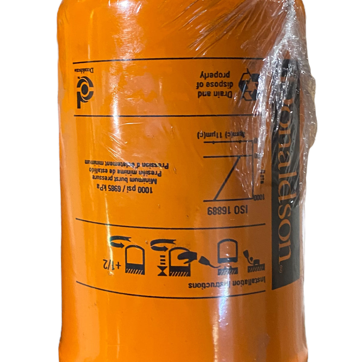 Donaldson P164375 Duramax Hydraulic Filter 5.97 In., Spin On Style, Synteq Xp Media Type - Foto 6