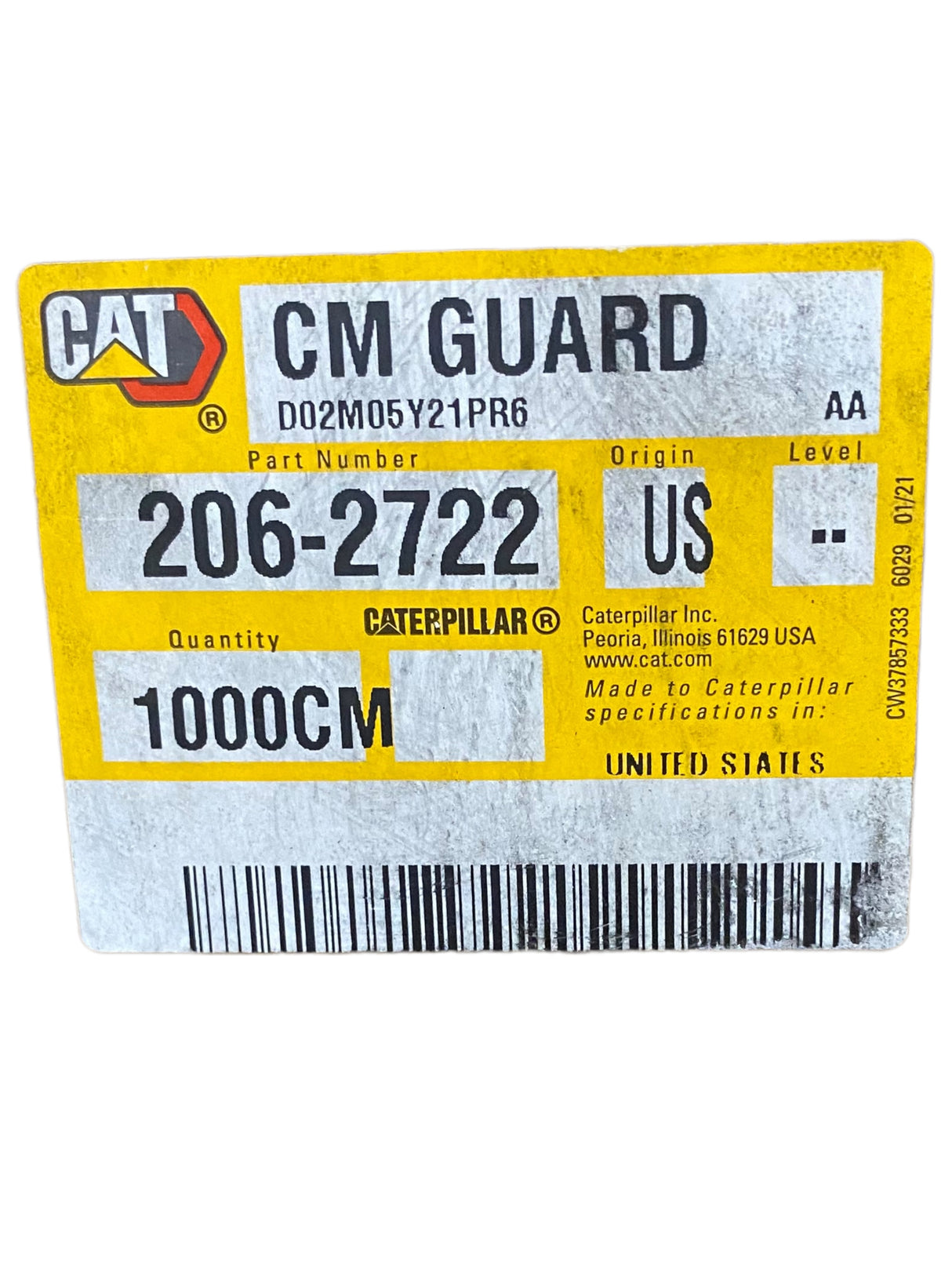 Caterpillar, 206-2722, Hose Guard (1000CM) - Freeman Liquidators