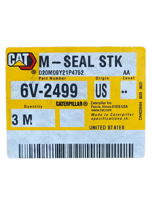 Caterpillar, 6V-2499, 19.05mm Width, Rubber Bulk Seal - Freeman Liquidators