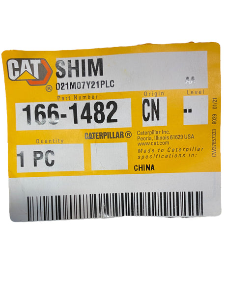 Caterpillar, 166-1482, 2mm Thick, Shim - Freeman Liquidators