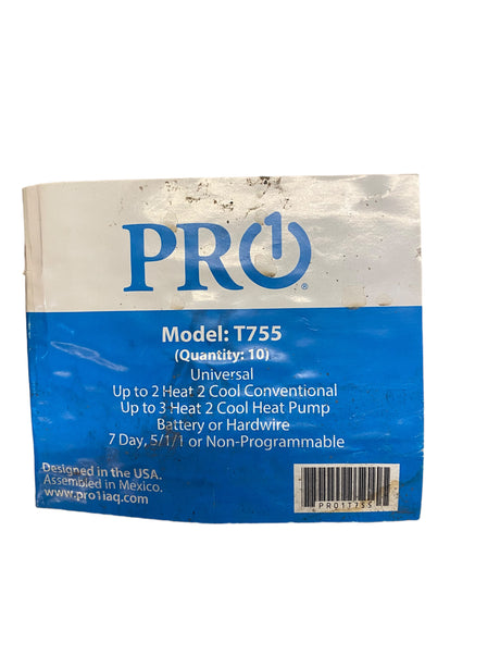 PRO 1 IAQ, T755, Universal, Multi-Stage, Thermostat, (2H/2C, 3H/2C) - Freeman Liquidators