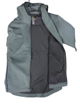 X GRAIN, XGS9, FULL ZIP, UNISEX, HOODED, JACKET, GREY - Freeman Liquidators