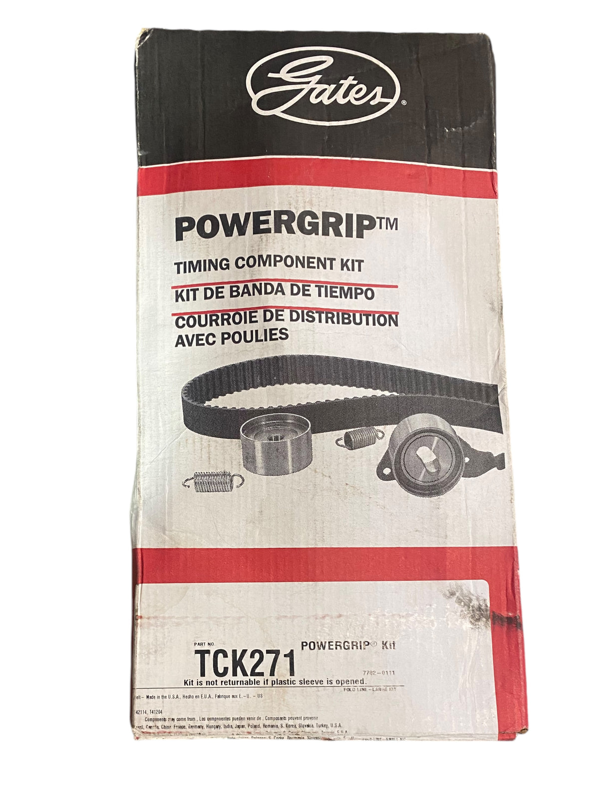 Gates PowerGrip TCK271 Timing Belt Component Kit - Freeman Liquidators