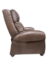 Brown Leather, Power Recliner, In-Store Pickup Only - Freeman Liquidators