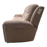 Tan Cloth, Power Sofa, In-Store Pickup Only - Freeman Liquidators