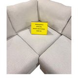 White Cloth, Sectional, In-Store Pickup Only - Freeman Liquidators