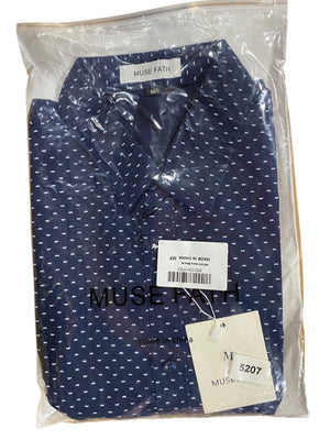Men's, Muse Fath, Printed, Long Sleeve, Regular Fit, Dress Shirt - Freeman Liquidators