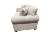 White, Cloth, Loveseat, In-Store Pickup Only