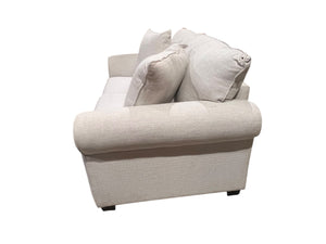 White, Cloth, Loveseat, In-Store Pickup Only