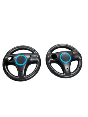 Mario, Kart Racing, Wheel, Compatible with Wii and Wii U, 2 Pack, Black