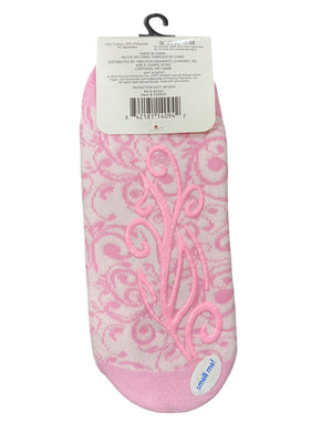 Precious Moments, Anti-Slip, Ballet, Filigree Pattern, Rose, Scented, Socks - Freeman Liquidators