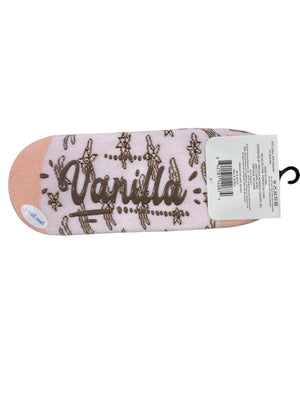 Precious Moments, Anti-Slip, Ballet, Vanilla, Print, Scented, Socks - Freeman Liquidators