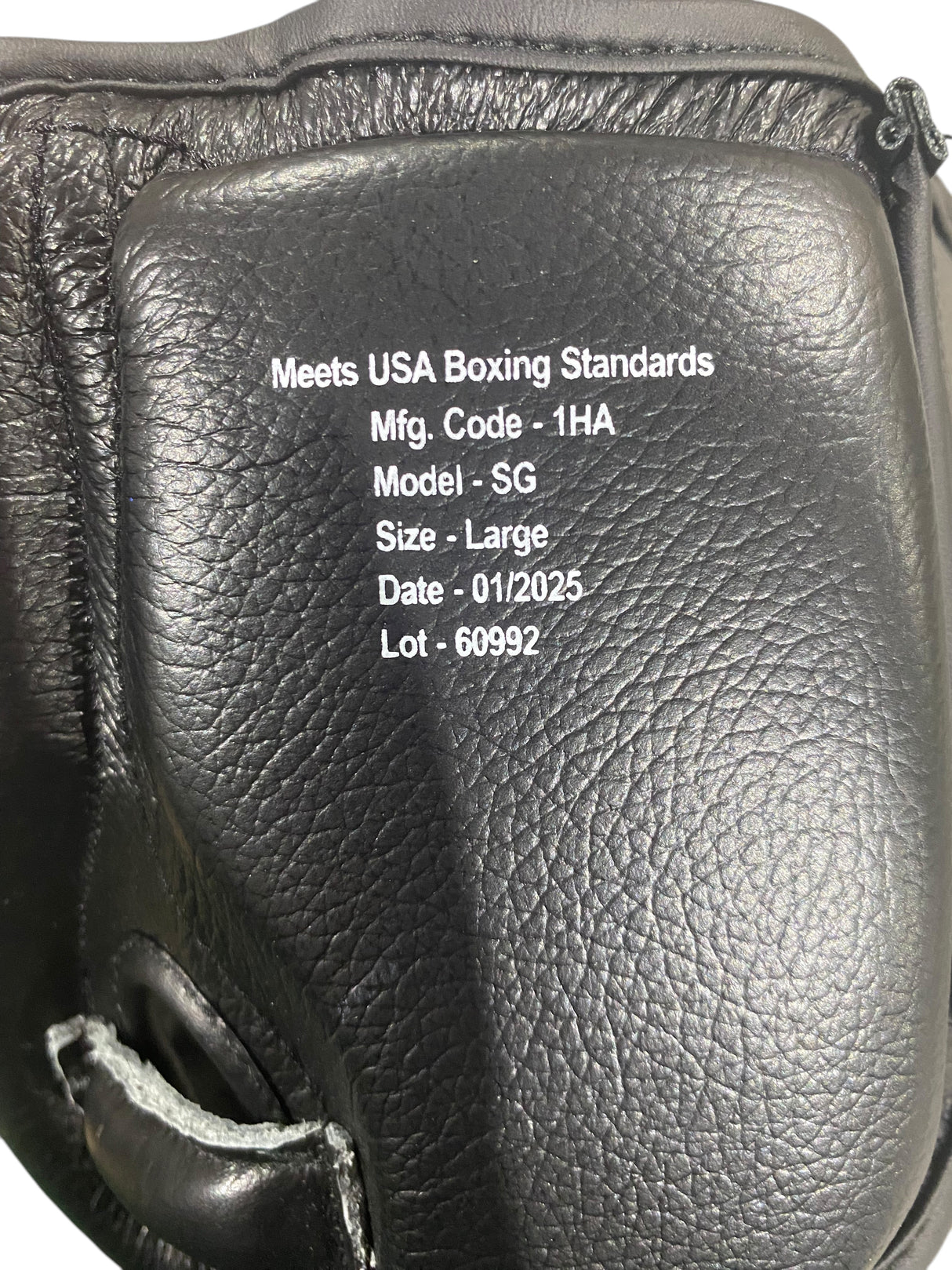 Ringside, Adults', Competition, Boxing, Headgear, Cheeks, Large, Black - Freeman Liquidators