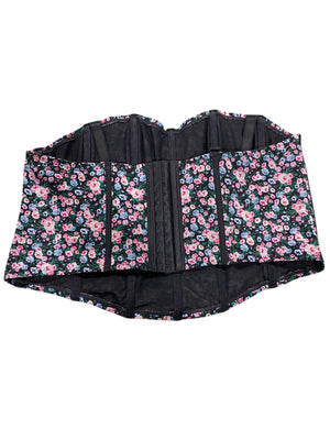 Torrid, Women's, Overt, Innocence, Wireless, Bustier, Floral/Black - Freeman Liquidators