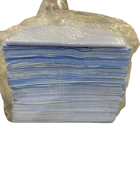 Medline, Disposable, Tissue, Poly, Flat, Stretcher, Sheets, 40" x 90", Blue, Pack of 50 - Freeman Liquidators