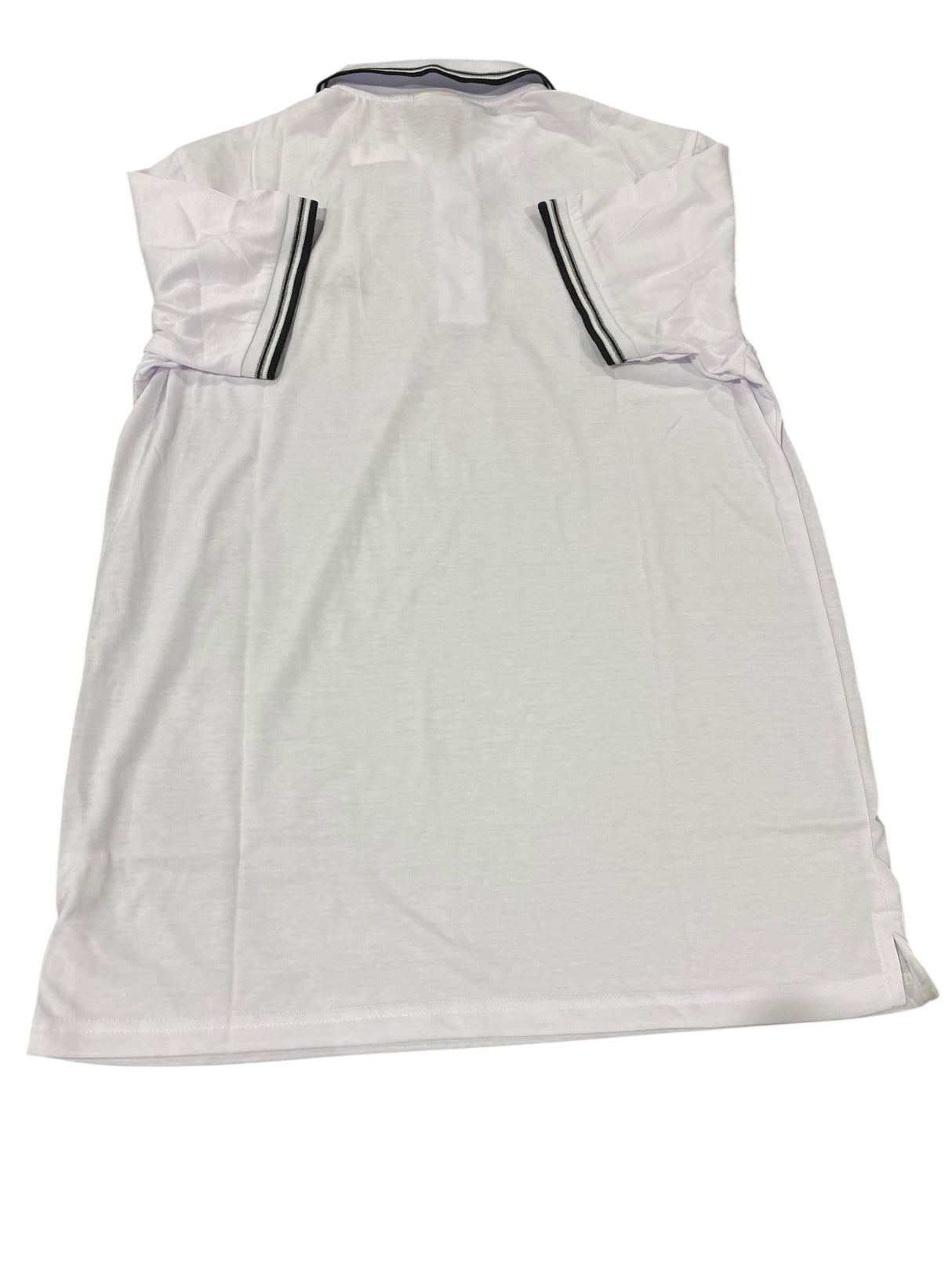 Dino Robert, Men's, Short, Sleeve, Polo, White, Black, Gray - Freeman Liquidators - [product_description] - Men's Clothing