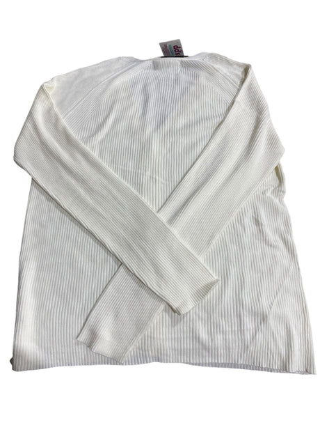 Love Ryan, Women's, Cream, Cardigan, Long Sleeve, Medium