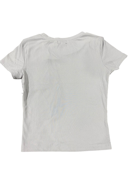 Ava & Eve, Women's, Gray, Crop Top, Shirt