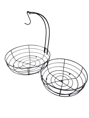 Bextsrack, 2-Tier, Countertop, Fruit Basket, Bowl, Banana Hanger - Freeman Liquidators - [product_description] - KITCHENWARE