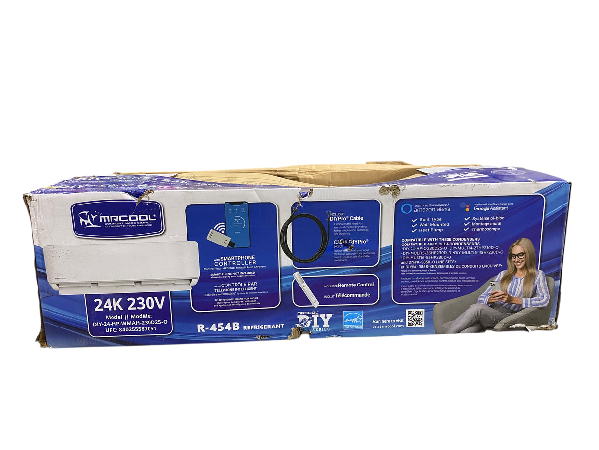 MrCool, 24K BTU, 2 Ton, Mini Split Head, Remote Smart, Control230VoltR454B - Freeman Liquidators - [product_description] - HVAC
