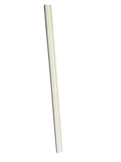 Rectorseal, 85124, SlimDuct, SD100I, 100mm, 3.75" Duct, 78" Length, Ivory (5pk) - Freeman Liquidators - [product_description] - Ducting