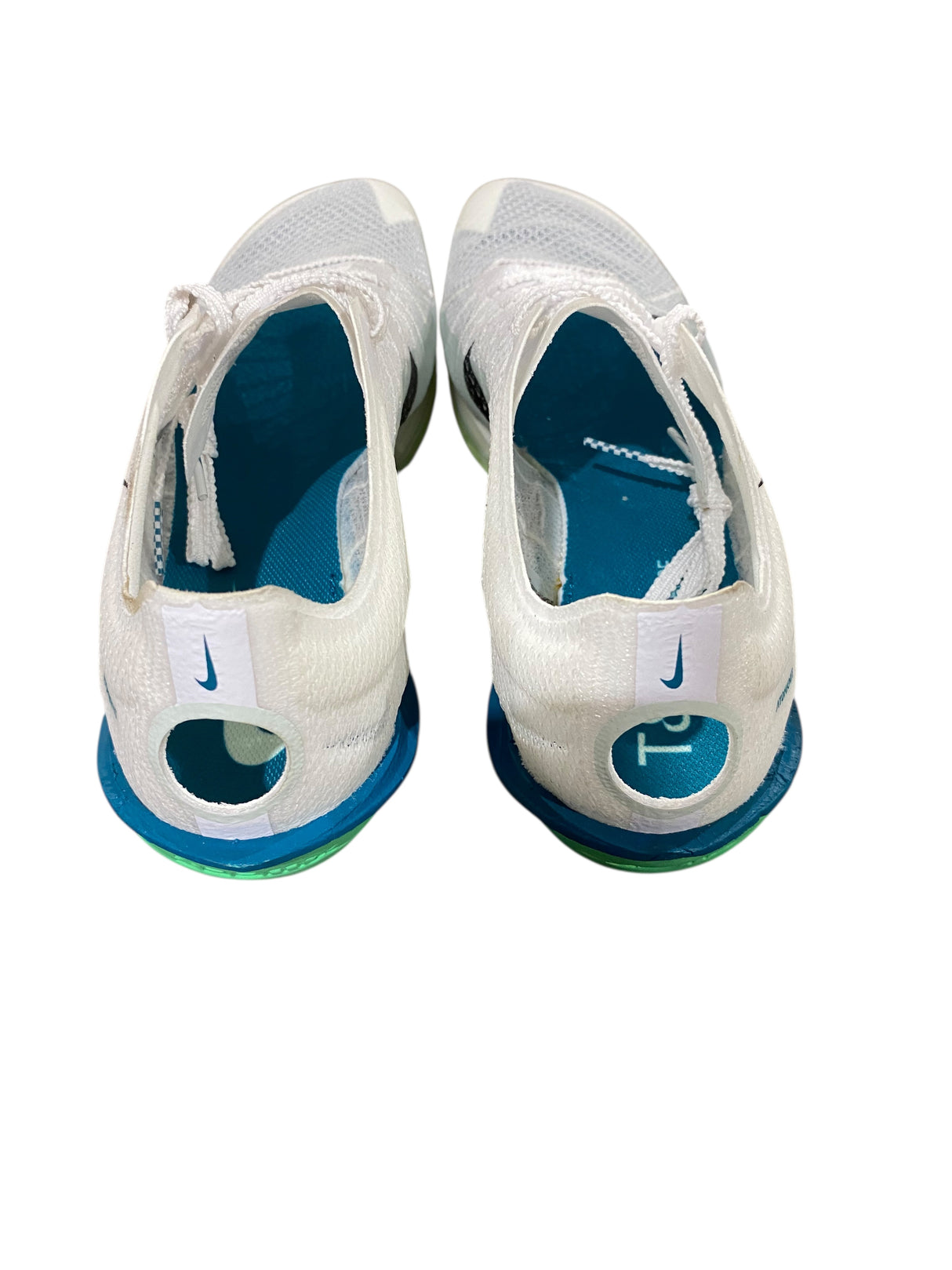 Nike, Zoom Victory 2, White/Black/Green, Mens 10.5, Women's 12, DAMAGED BOX - Freeman Liquidators - [product_description] - Men's Shoes