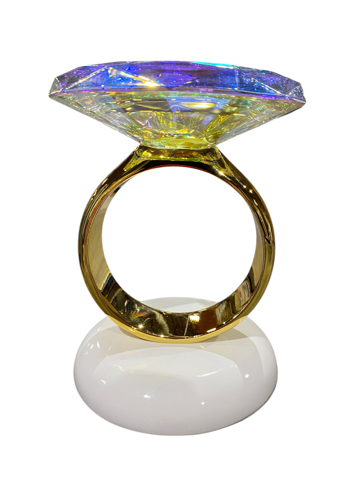 Bath & Body Works, Wedding Ring, Pedestal, 3-Wick Candle Holder - Freeman Liquidators - [product_description] - CANDLE HOLDER