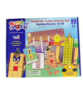 hand2mind, MathLink, Cubes, Numberblocks, 21-30, Activity Set, Ages 3+ - Freeman Liquidators - [product_description] - EDUCATIONAL ACTIVITY