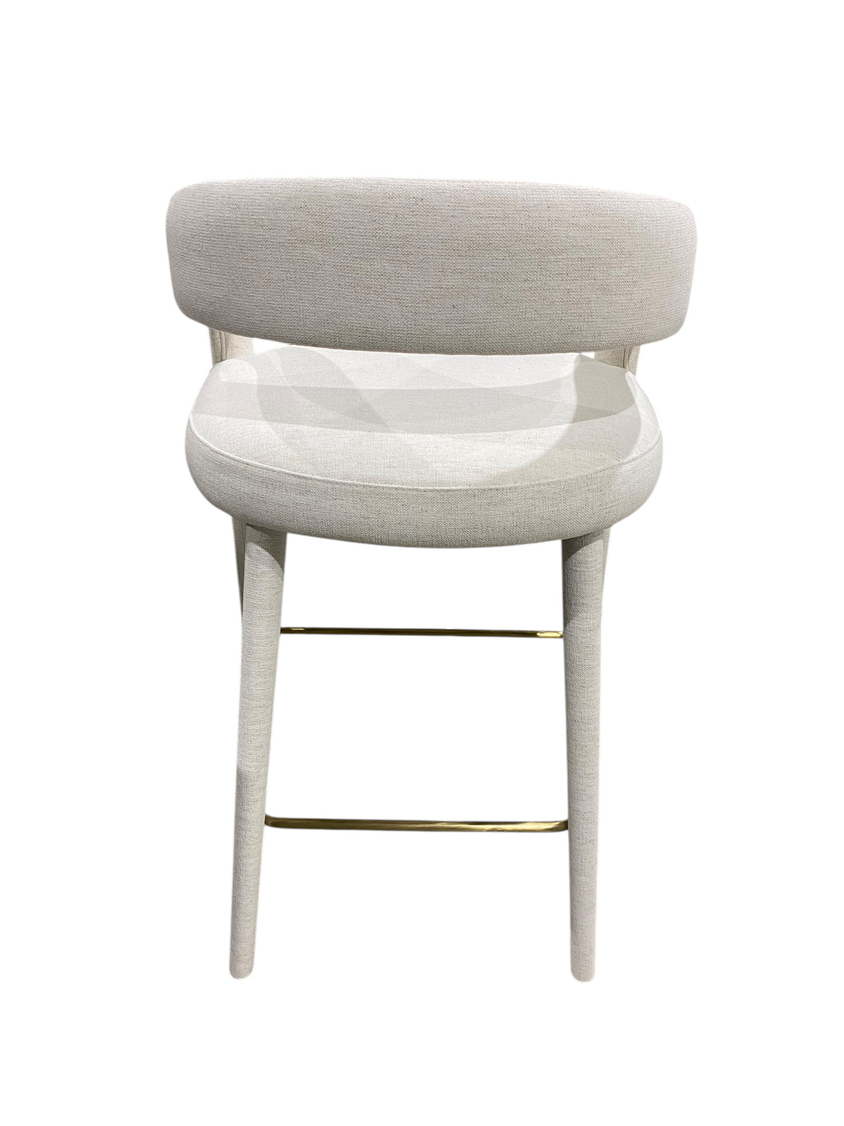 CB2, Lisette, White, Performance, Fabric, Counter Stool - Freeman Liquidators - [product_description] - BAR STOOL