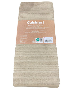 Cuisinart, Dish Drying Mats, 18" x 24", Pack of 2, Tan - Freeman Liquidators - [product_description] - DISH MAT