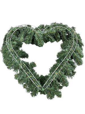 Artificial Heart Shaped Door Hanging Garland - Freeman Liquidators - [product_description] - ARTIFICIAL GARLAND