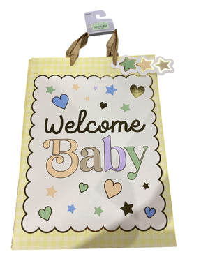 Splendid, Welcome Baby, Gift Bags, Set of 2 - Freeman Liquidators - [product_description] - GIFT BAGS
