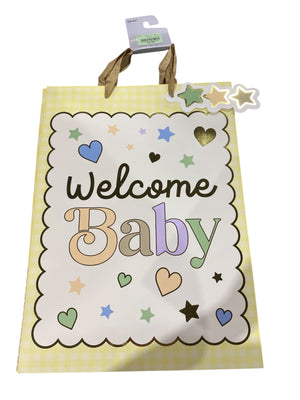 Splendid, Welcome Baby, Gift Bags, Set of 2 - Freeman Liquidators - [product_description] - GIFT BAGS