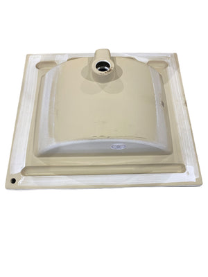 White, Ceramic, Bathroom Sink, 25"x22" - Freeman Liquidators - [product_description] - Bathroom Sinks