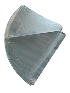 HCP, 09202486, Flat Horizontal Elbow, 24 x 8 in, 26GA, 2 1/2 THROA - Freeman Liquidators - [product_description] - Elbow Fittings