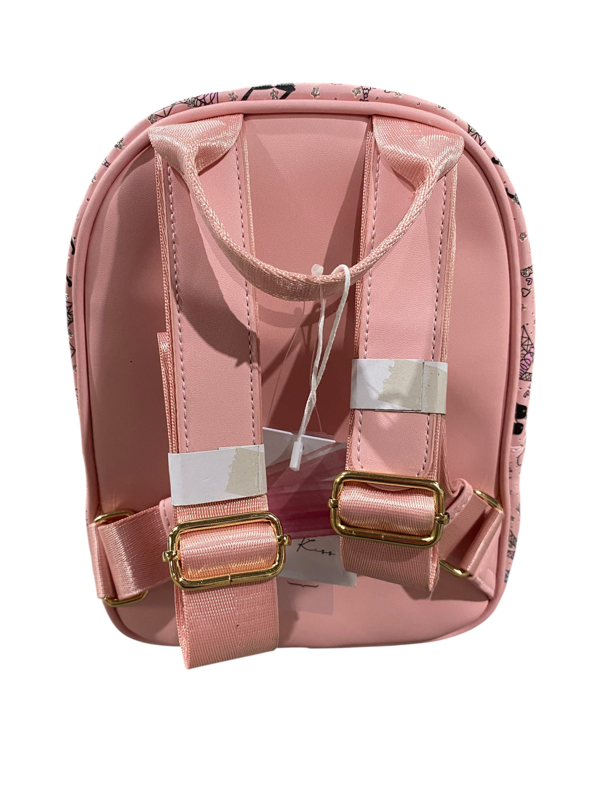 Blush Kiss, Light Pink, Paris, Mini BackPack/ Purse