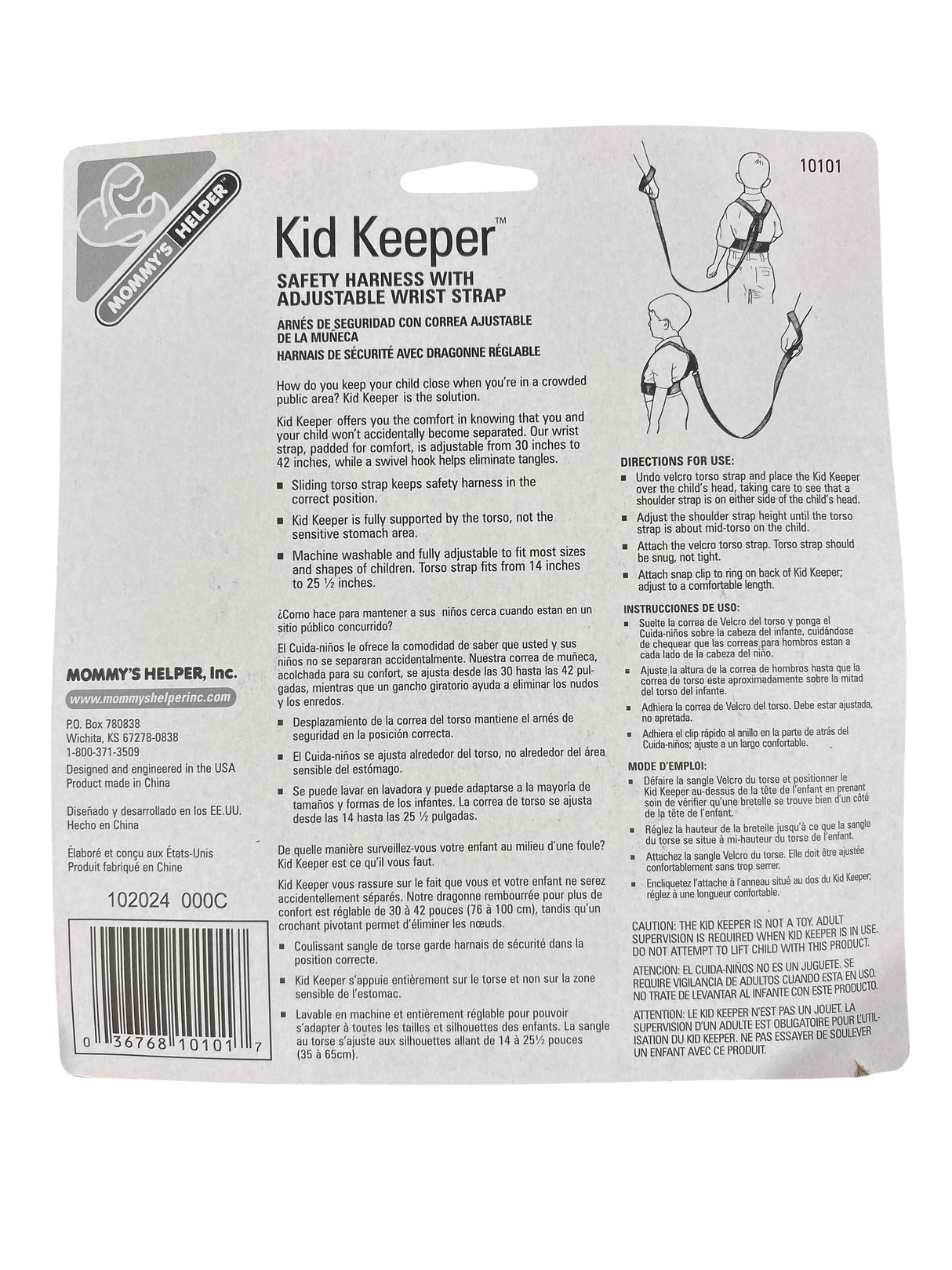 Mommy's Helper, Kid Helper, Safety Harness, Adjustable Wrist Strap - Freeman Liquidators - [product_description] - BABY SAFETY