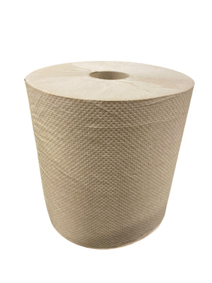 Papernet, 410101, 1-ply, Natural Hardwound, Roll Towel, 6 Rolls/Case, 800ft/Roll - Freeman Liquidators - [product_description] - Paper Towels