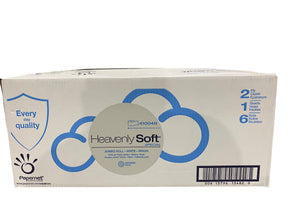 Papernet, 410048, Jumbo, 12" Roll, 2 Ply, Heavenly Soft, Toilet Tissue, 6 Rolls/Case - Freeman Liquidators - [product_description] - TOILET PAPER