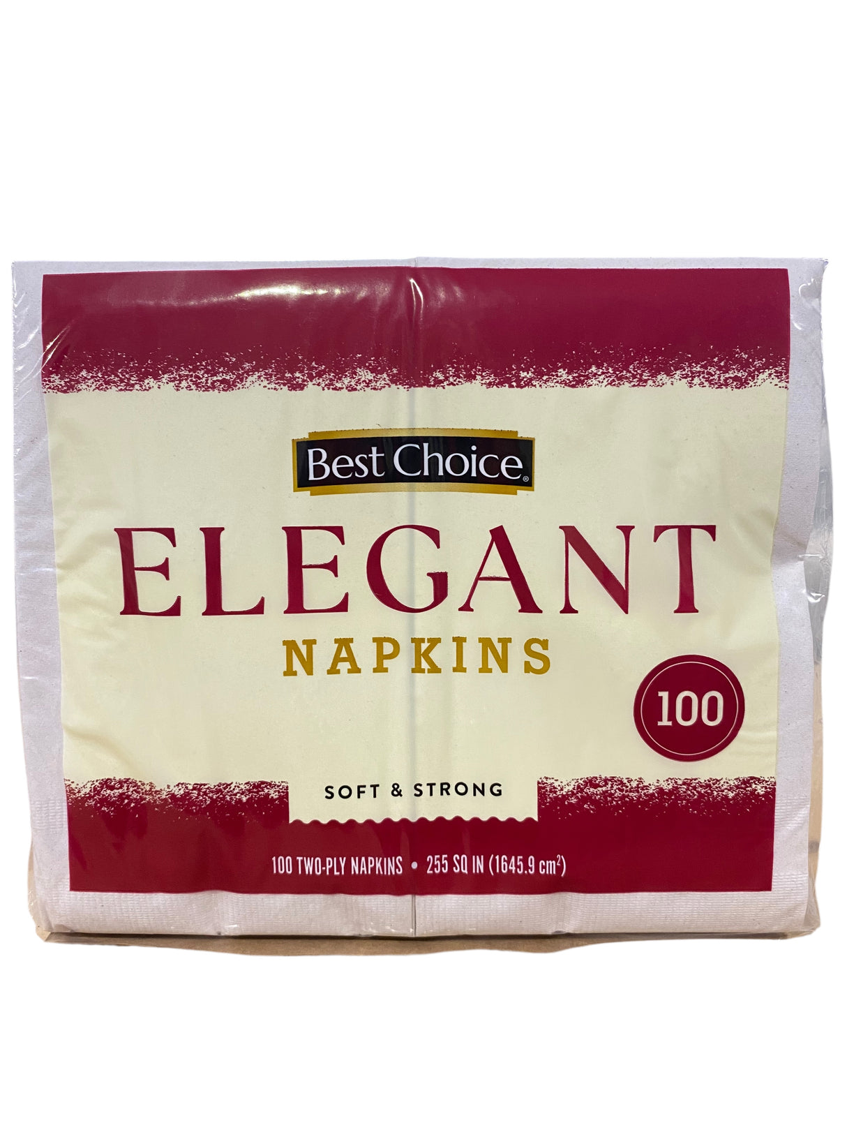Best Choice, 422786, Elegant Napkins, 100 Sheets/Pack, SINGLE PACK - Freeman Liquidators - [product_description] - Napkins