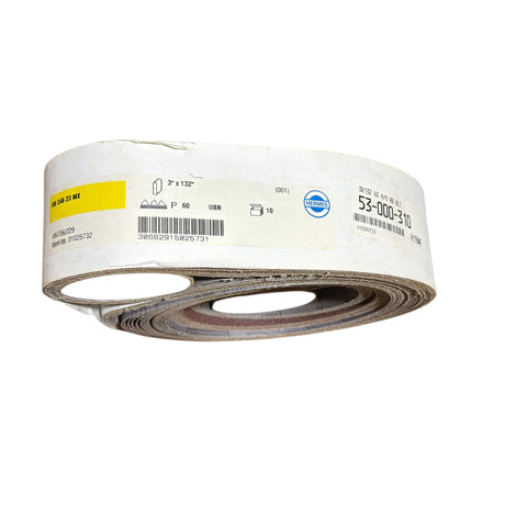 Hermes, RB 346 23 MX, Abrasive Belt, 3" x 132", P 60 Grit (10 Belts) - Freeman Liquidators - [product_description] - Belts