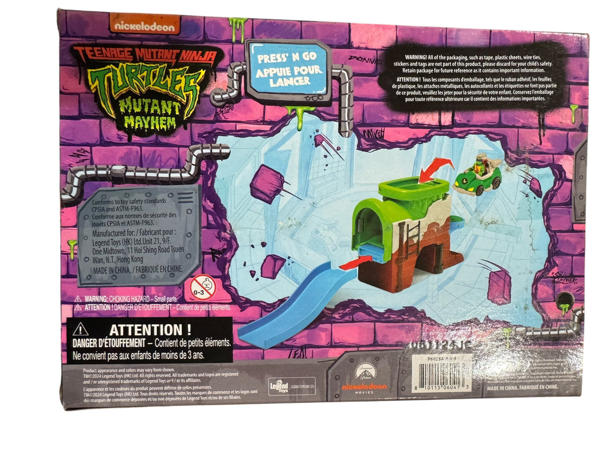 Teenage Mutant Ninja Turtles, Mutant Mayhem, Mini Vehicle Playset - Freeman Liquidators - [product_description] - TMNT
