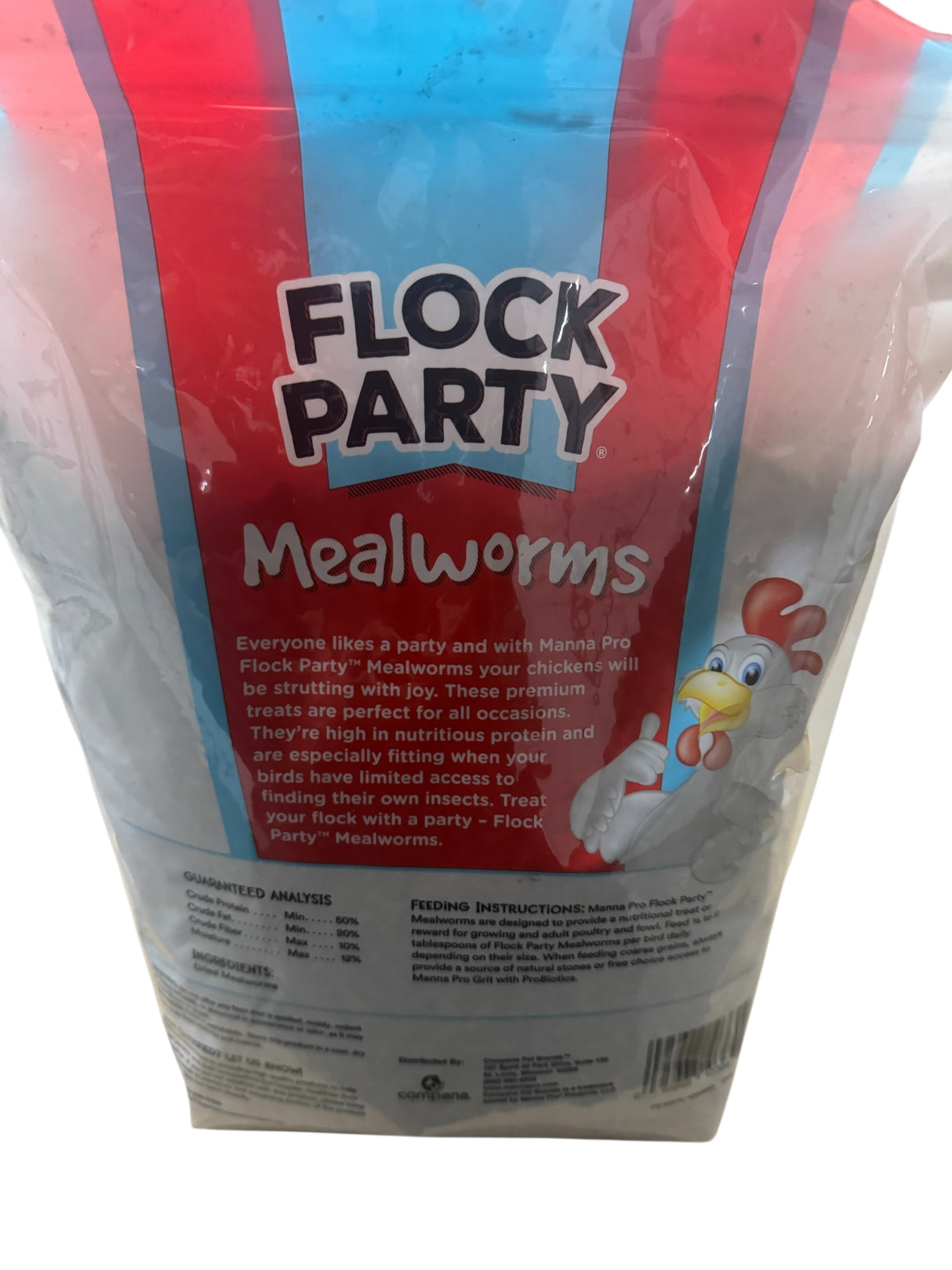 Flock Party, Mealworm Poultry Treats, 30oz - Freeman Liquidators - [product_description] - Mealworms